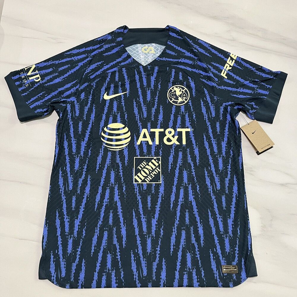 Nike Club America Vapor Match ADV Away Soccer Jersey 22/23 DJ7638-455 Men’s Sz L